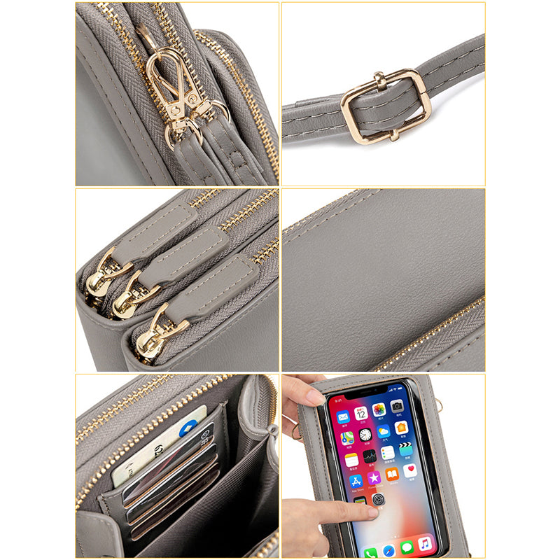 Fashion Multifunctional Touch Screen Phone Bag