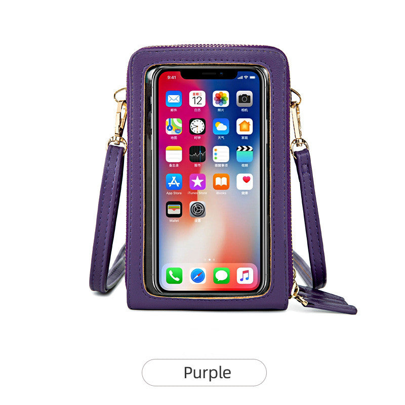 Fashion Multifunctional Touch Screen Phone Bag