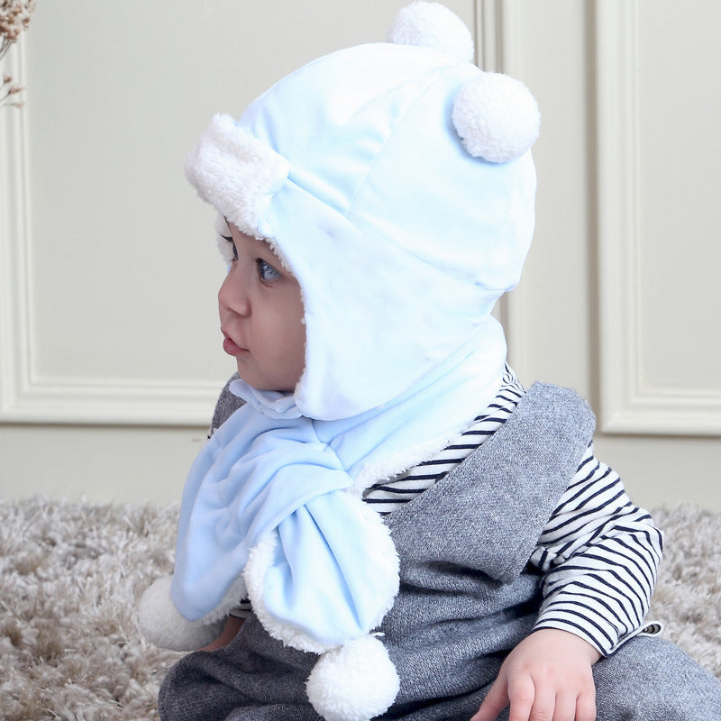 Hat and Scarf Set For Baby