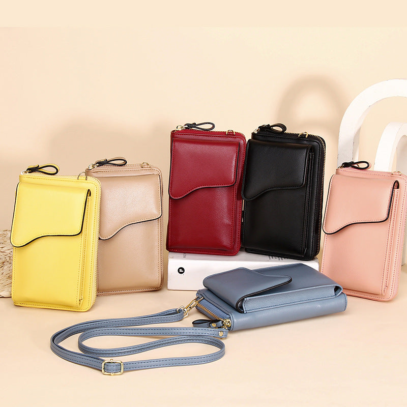 Fashion Vertical Wallet Shoulder Bag