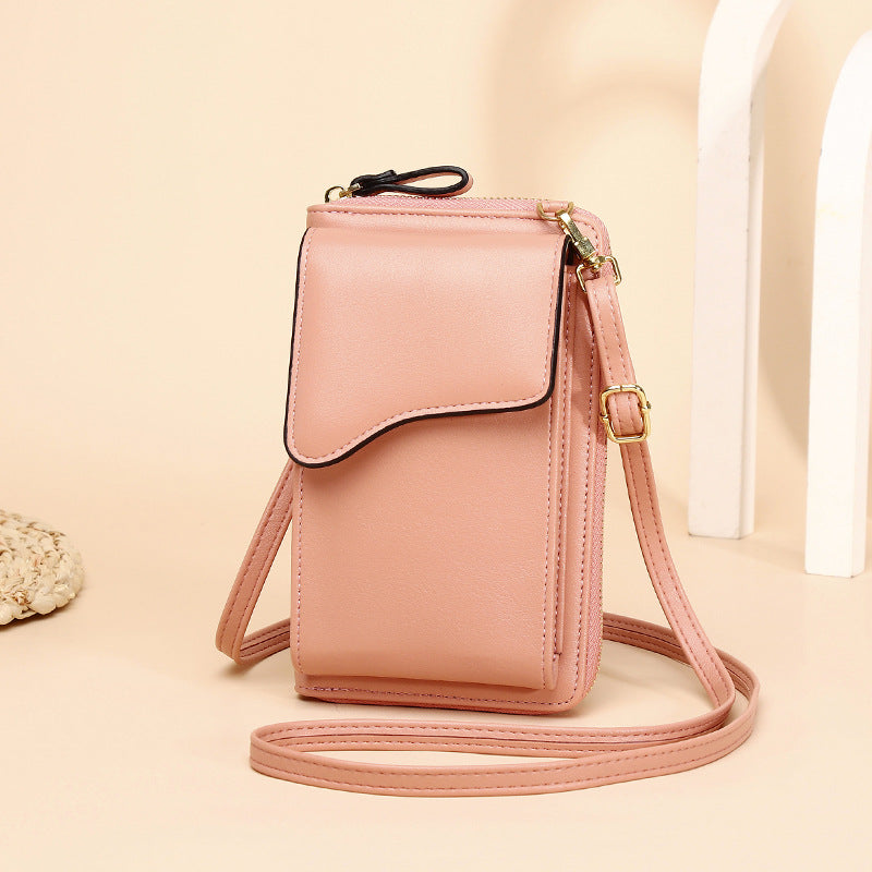 Fashion Vertical Wallet Shoulder Bag