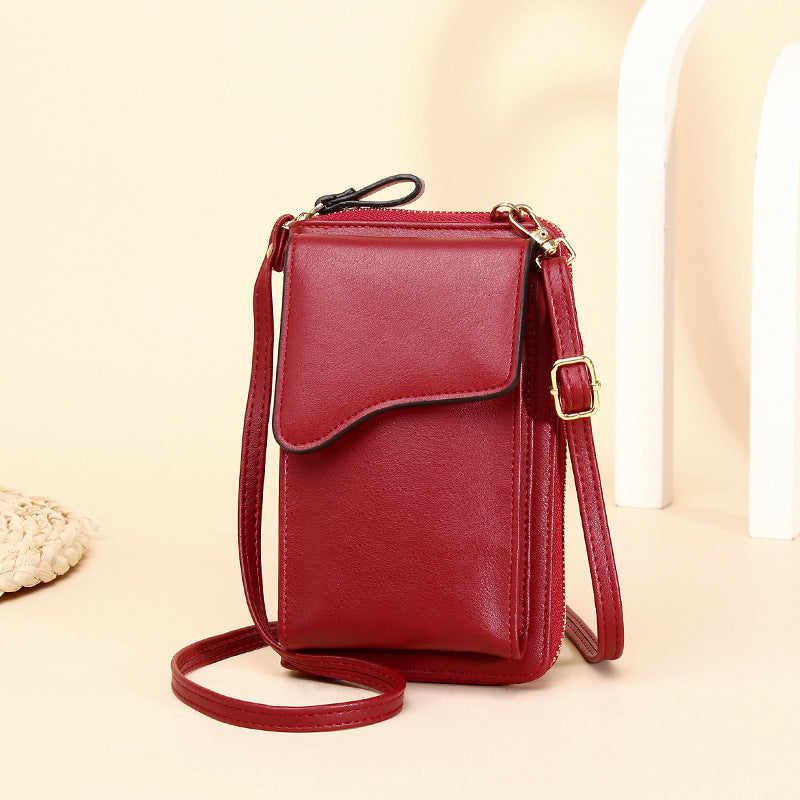 Fashion Vertical Wallet Shoulder Bag