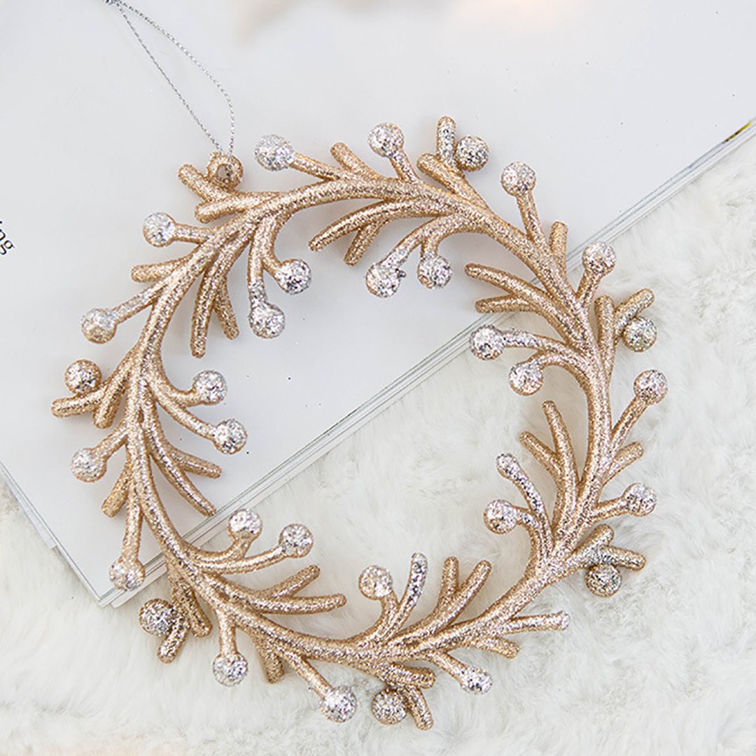 Christmas Tree Glitter Pendant Decorations