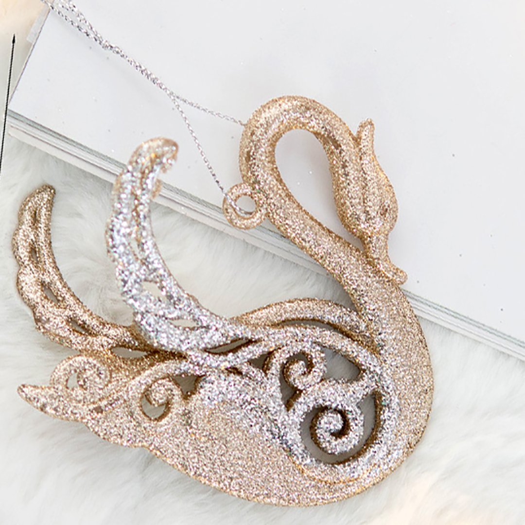 Christmas Tree Glitter Pendant Decorations