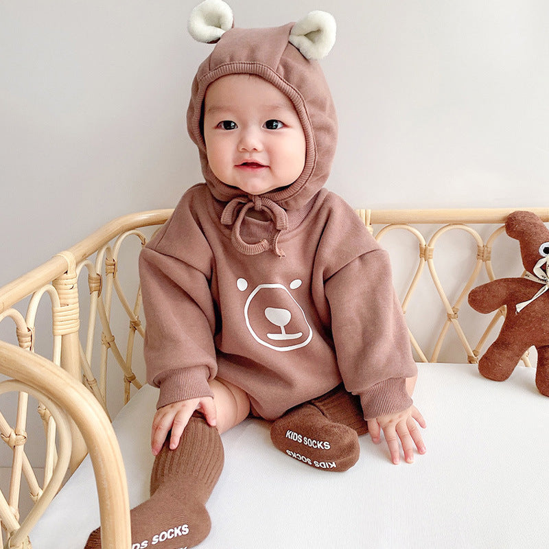 Fleece Bear Bodysuit