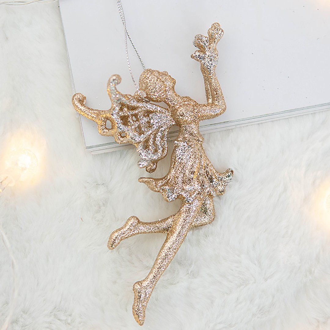 Christmas Tree Glitter Pendant Decorations