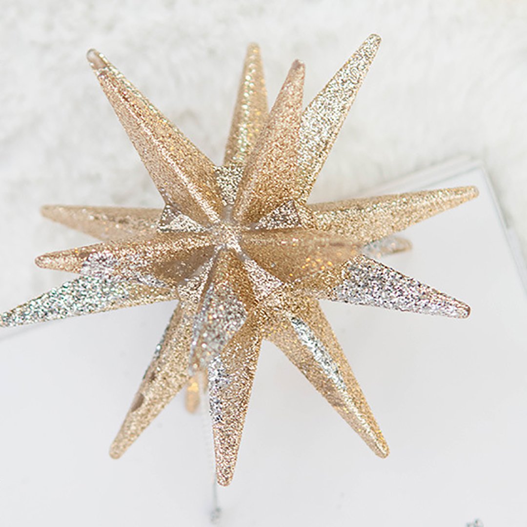 Christmas Tree Glitter Pendant Decorations