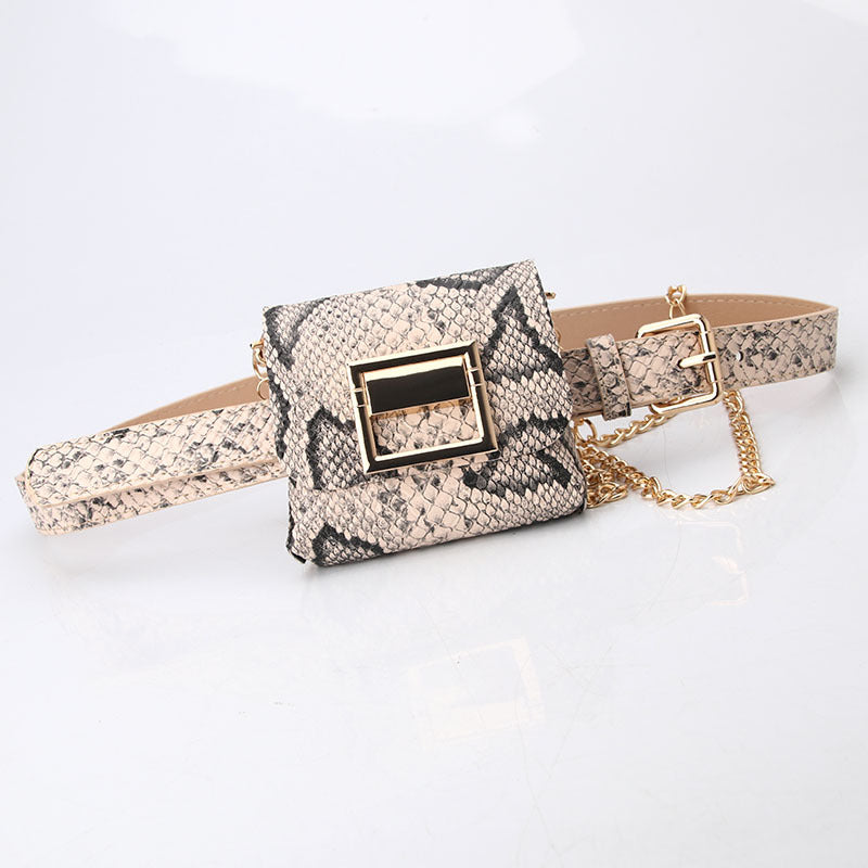 Fashionable Detachable Belt Mini Belt Bag