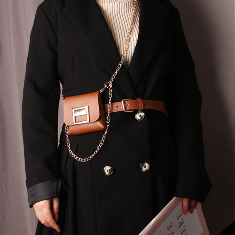 Fashionable Detachable Belt Mini Belt Bag