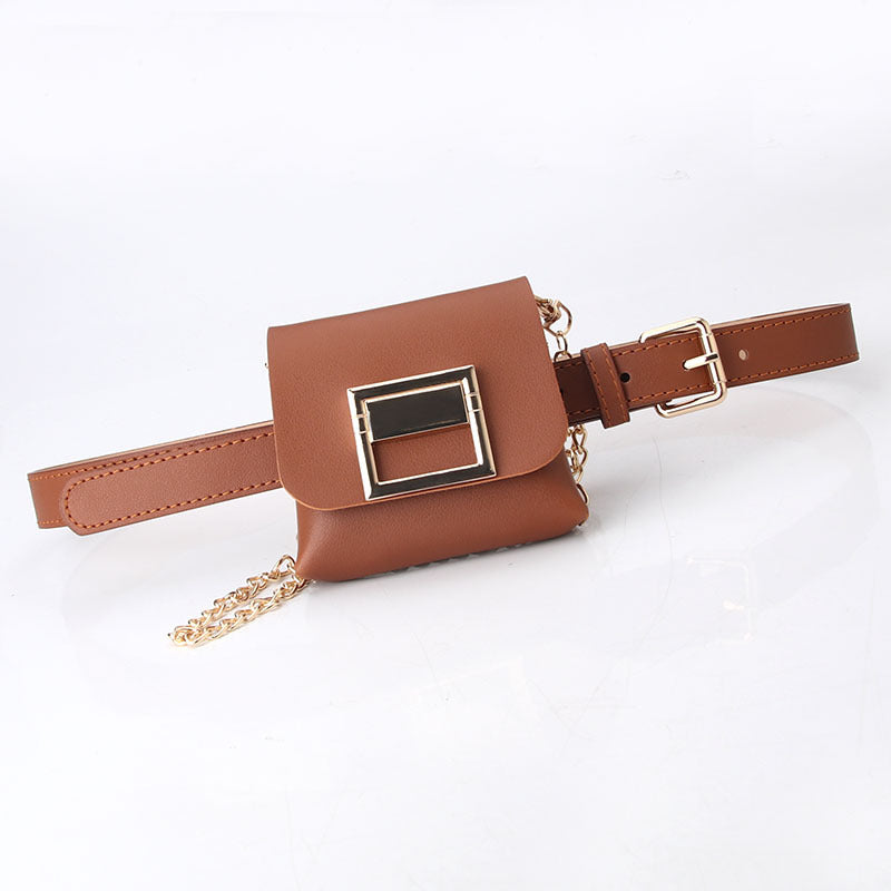 Fashionable Detachable Belt Mini Belt Bag