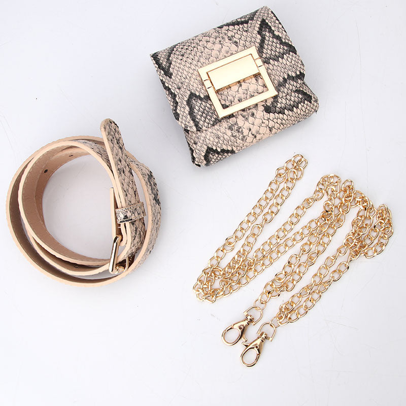 Fashionable Detachable Belt Mini Belt Bag