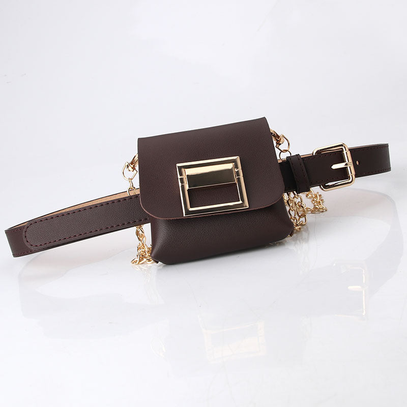 Fashionable Detachable Belt Mini Belt Bag