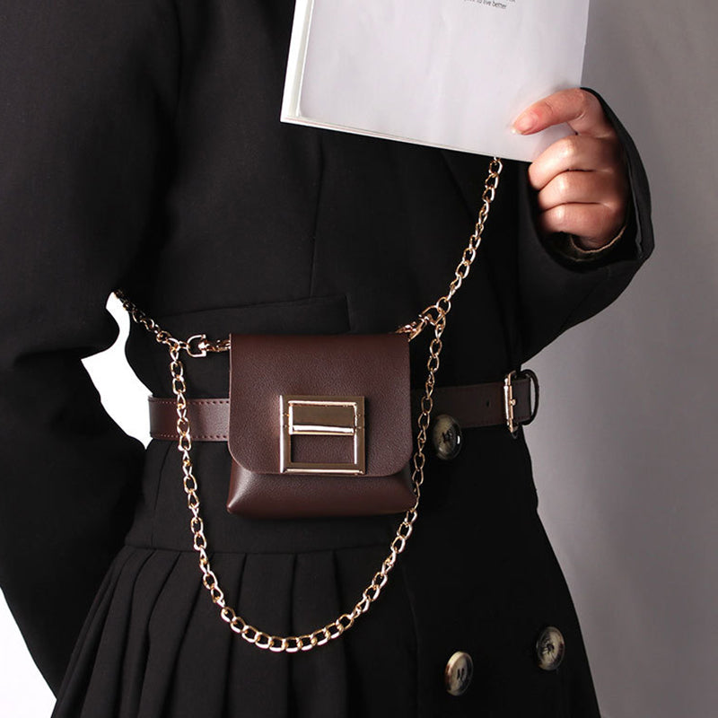 Fashionable Detachable Belt Mini Belt Bag