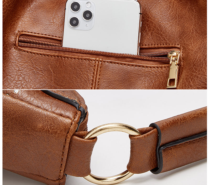 Fashion Retro Tote Bag Large Capacity Shoulder bag