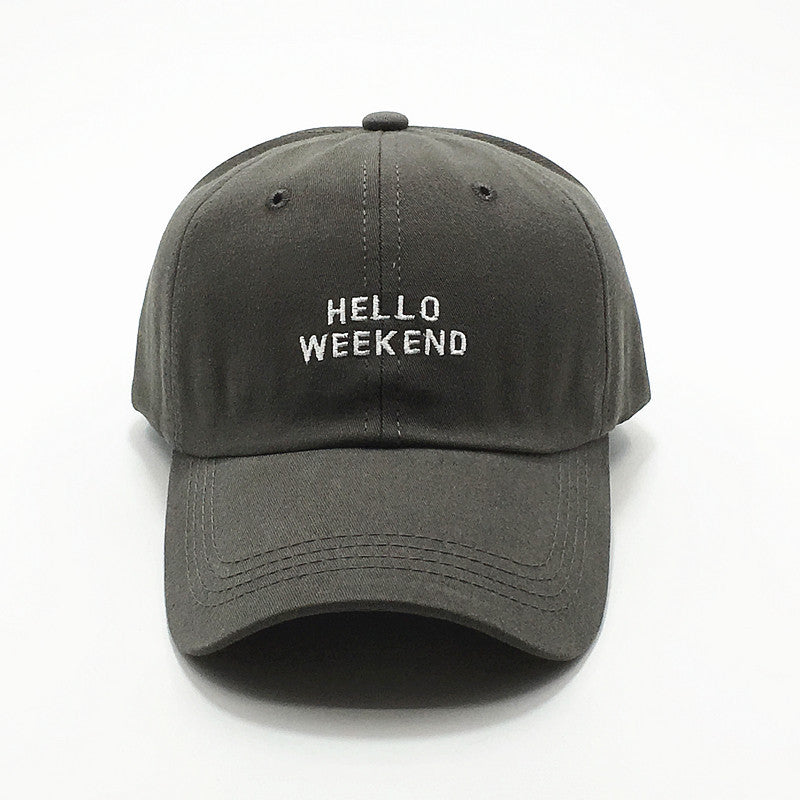 Casual Embroidered Sun-shade Baseball Cap