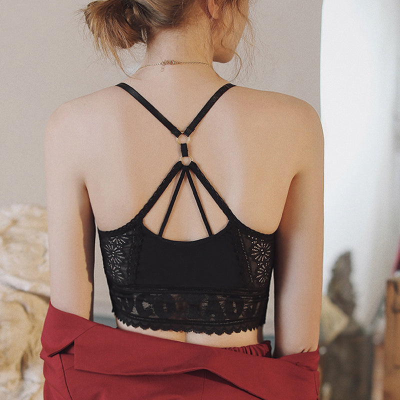 Sexy Back Wireless Thin Bra (S -L)
