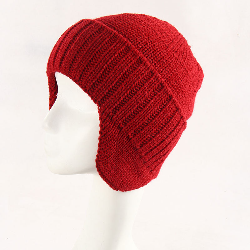 Autumn And Winter Outdoor Warm Knitted Hat