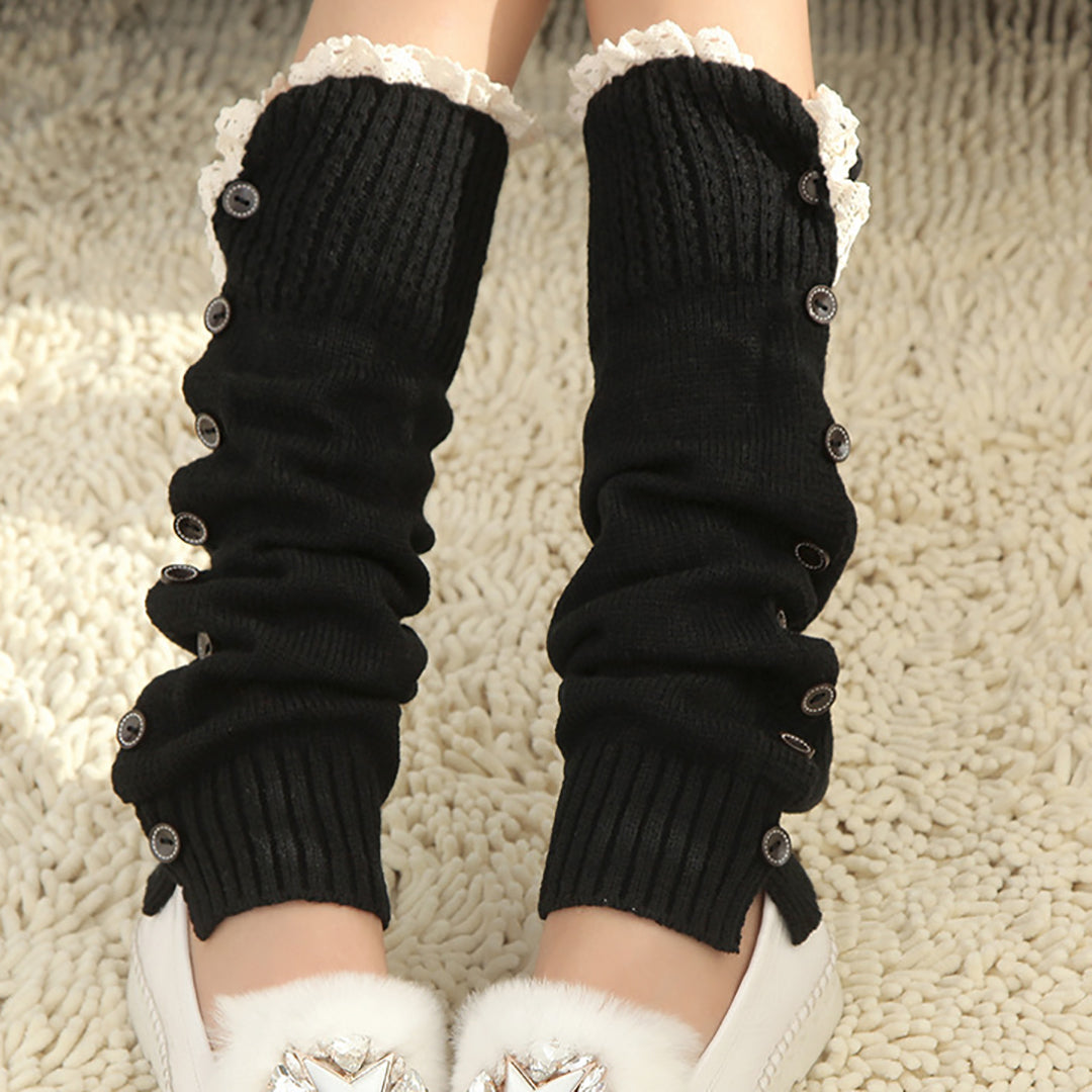 Stylish Knitted Middle Tube Loose Socks