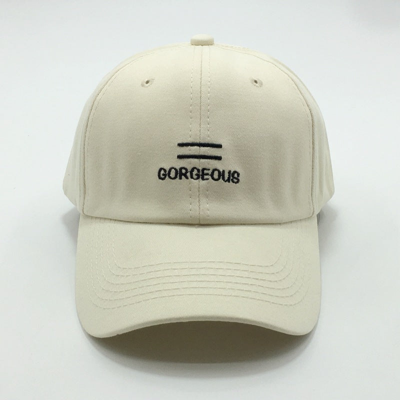 Casual Embroidered Sun-shade Baseball Cap