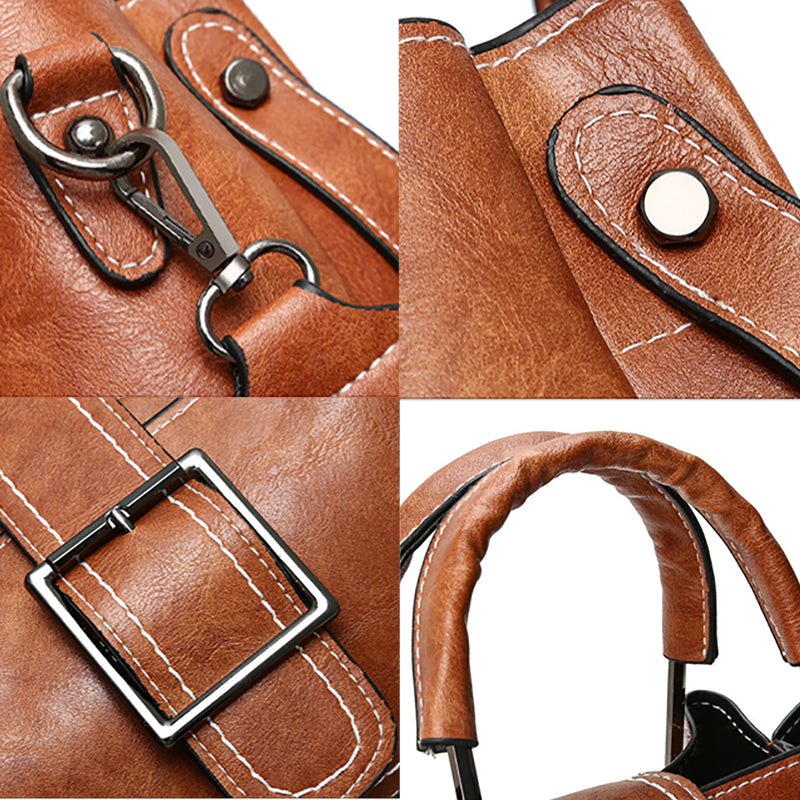 Vintage Large Capacity Shoulder Bag Handbag