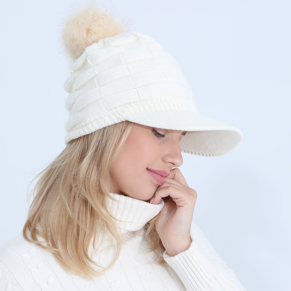 Breathable Warm Knitted Cap For Cold Weather