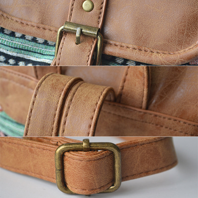 Vintage Bohemian Canvas Backpack