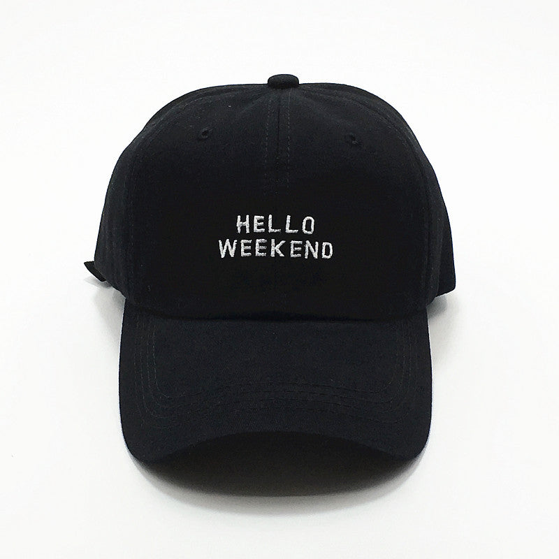 Casual Embroidered Sun-shade Baseball Cap