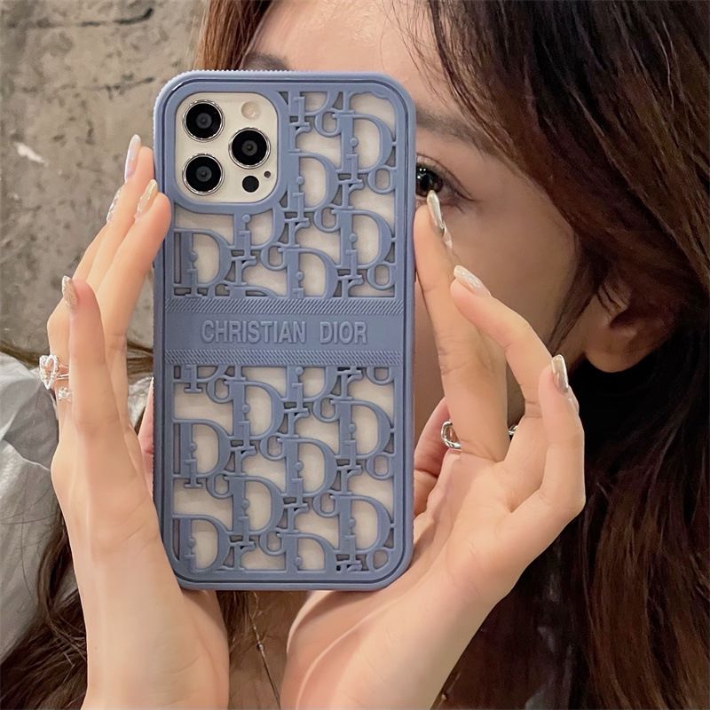 D Letter Hollow Phone Case for iPhone13