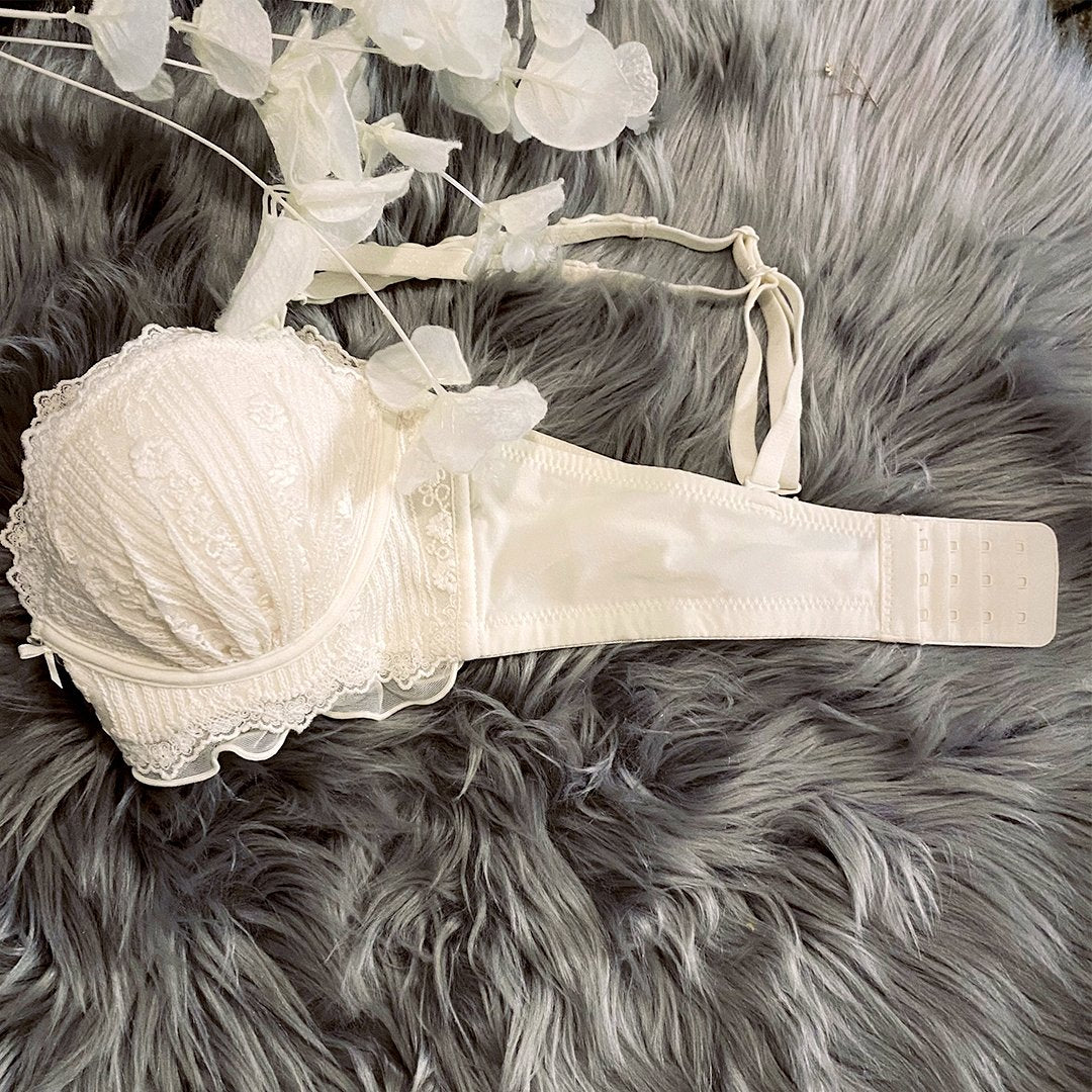 Ziibras™ Sexy Lace Embroidery Strapless Bra