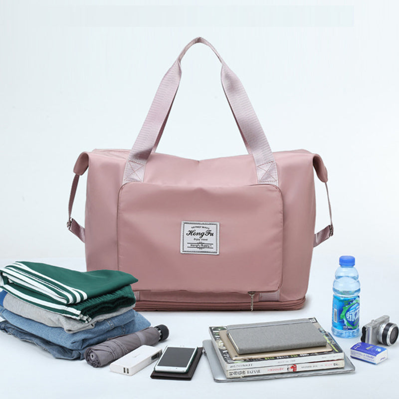 Foldable Wet and Dry Separation Shoulder Bag Handbag For Travel Yoga and Fitness