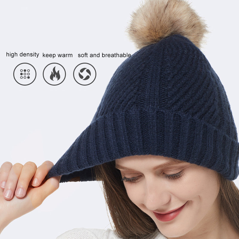 Winter Breathable Windproof Knitted Warm Hat