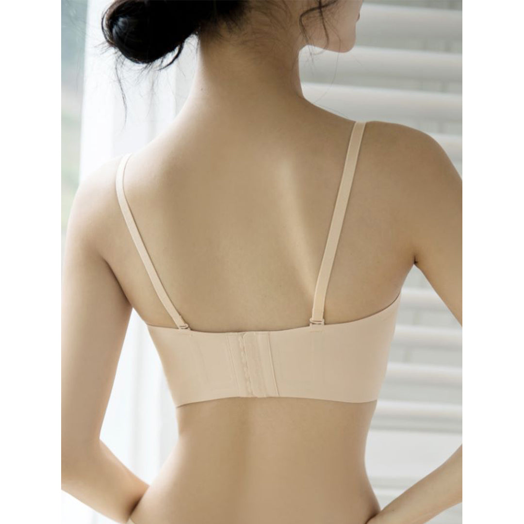 Strapless Sexy Back Mesh Bra