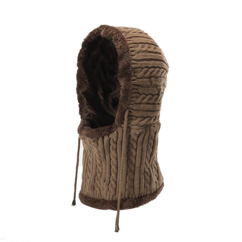 Ziibras™ Adjustment Knitted Scarf Ear Hat