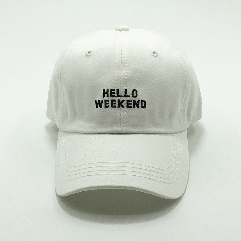 Casual Embroidered Sun-shade Baseball Cap