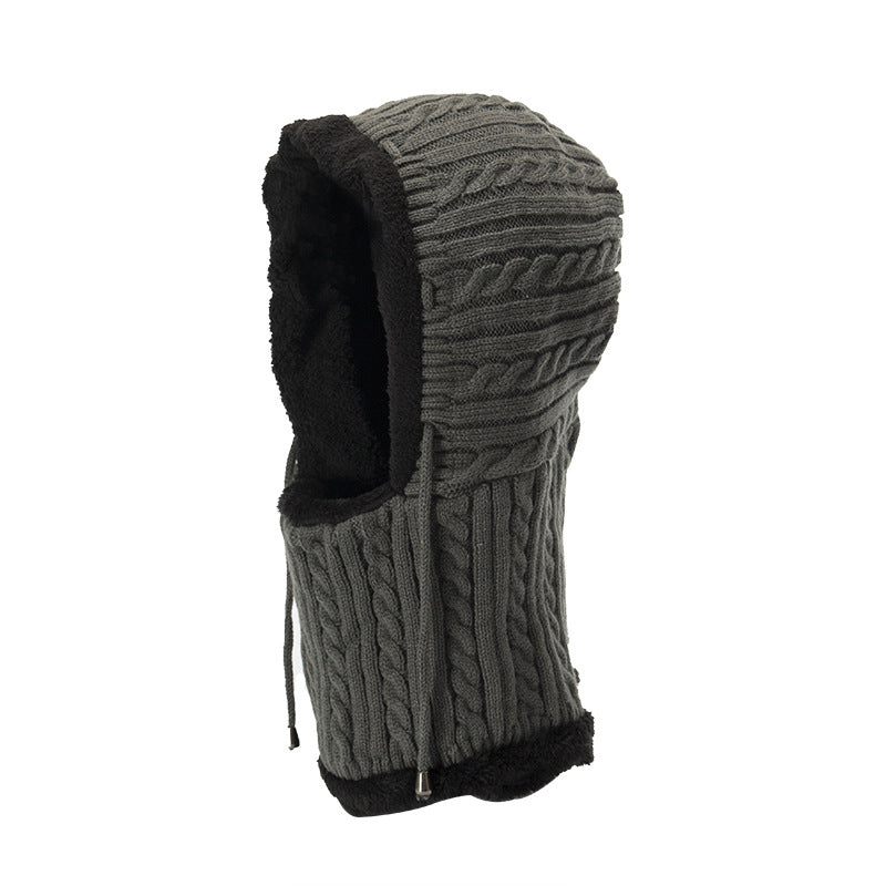 Ziibras™ Adjustment Knitted Scarf Ear Hat