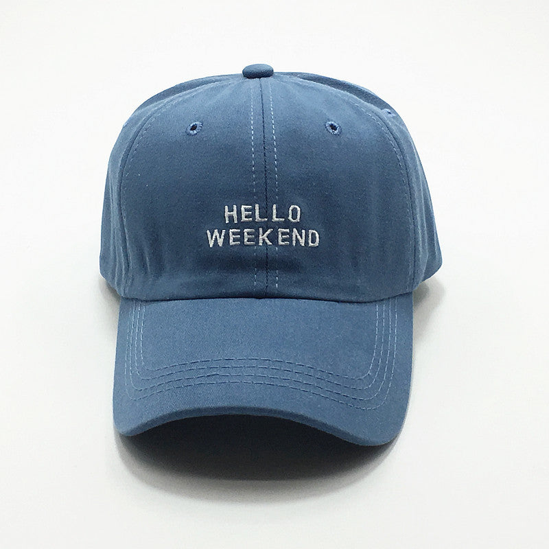 Casual Embroidered Sun-shade Baseball Cap