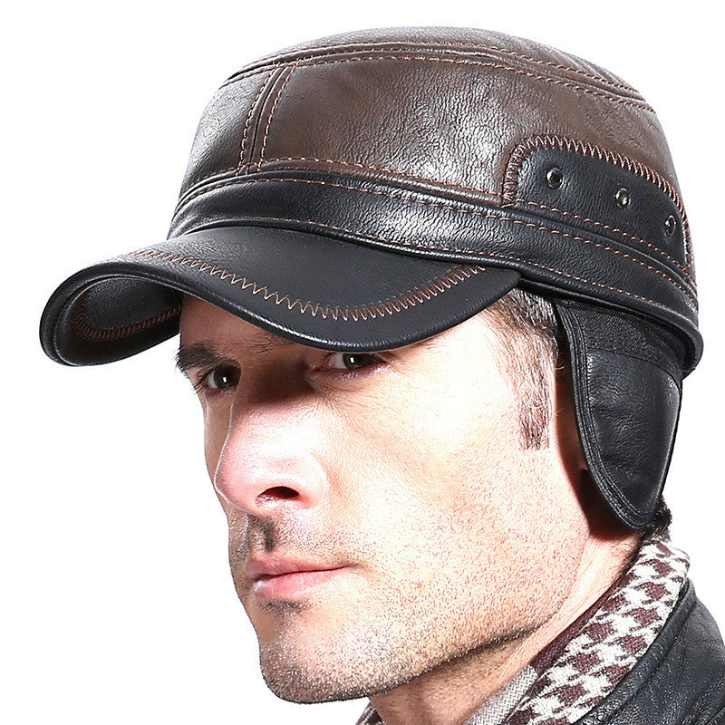 Winter Plush Lining Thicken Trucker Cap
