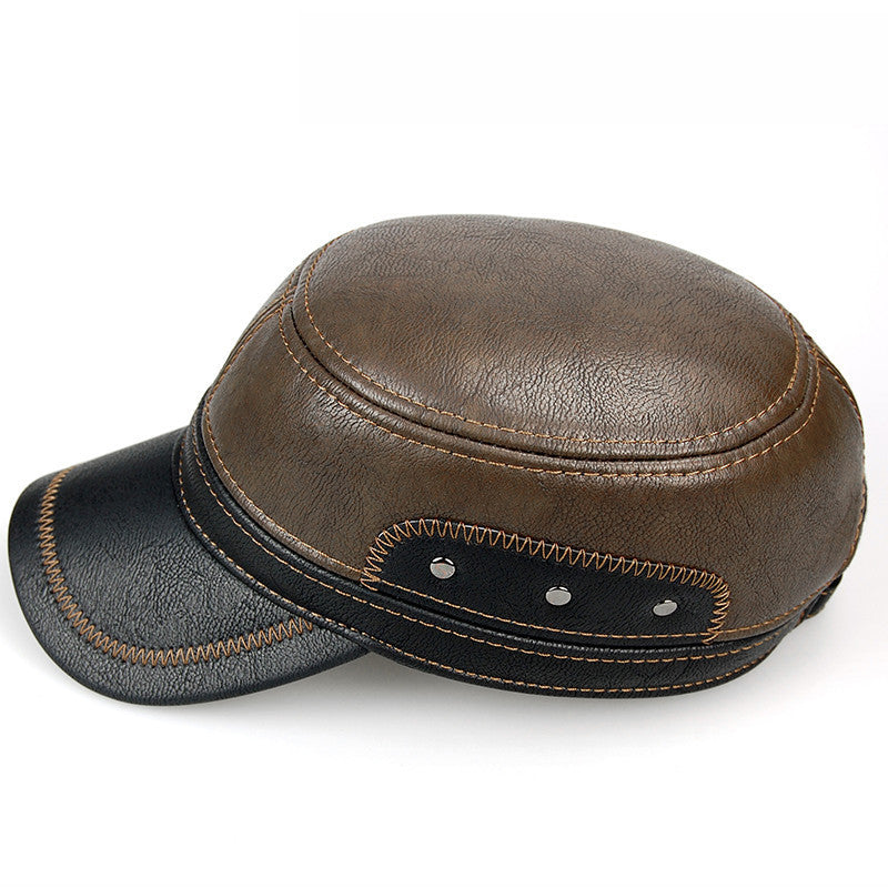 Winter Plush Lining Thicken Trucker Cap