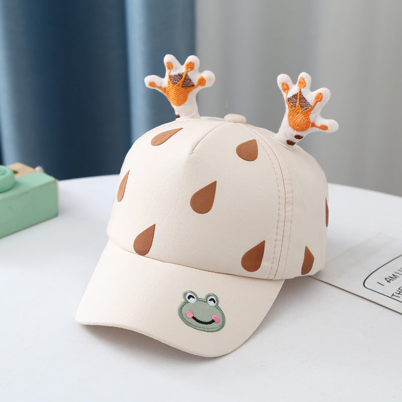 Baby Frog Tentacles Cartoon Children's Baseball Cap