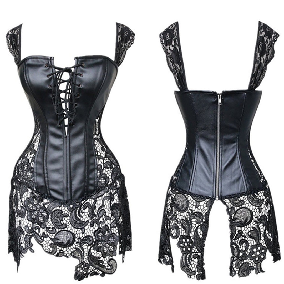 Women  Waist Trainer Body Shaper Zipper Bustiers