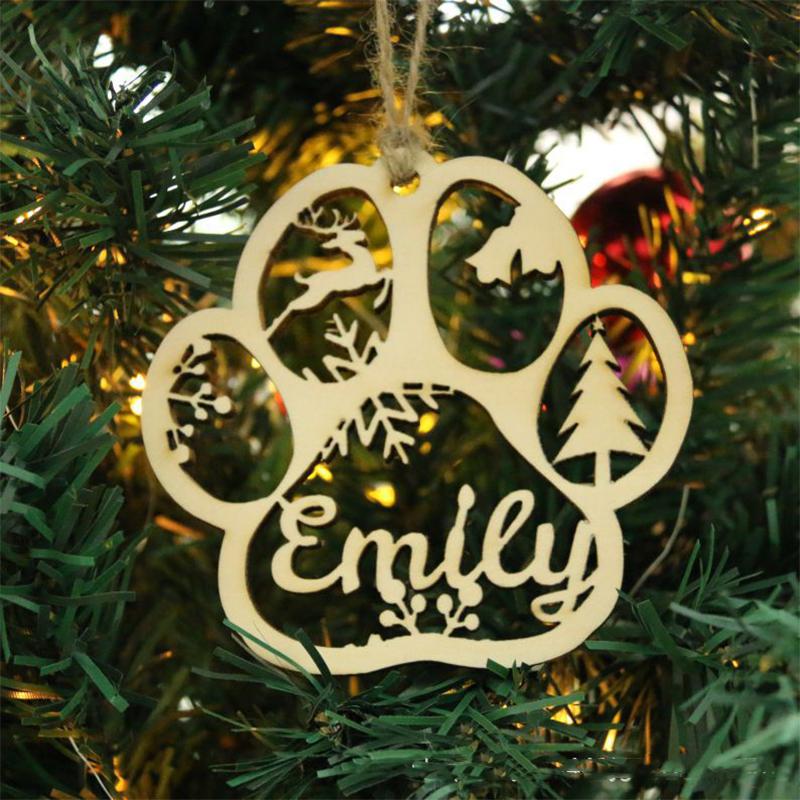 Personalized Pet Christmas Tree Decorations Cute Ornaments (Add Order Details)
