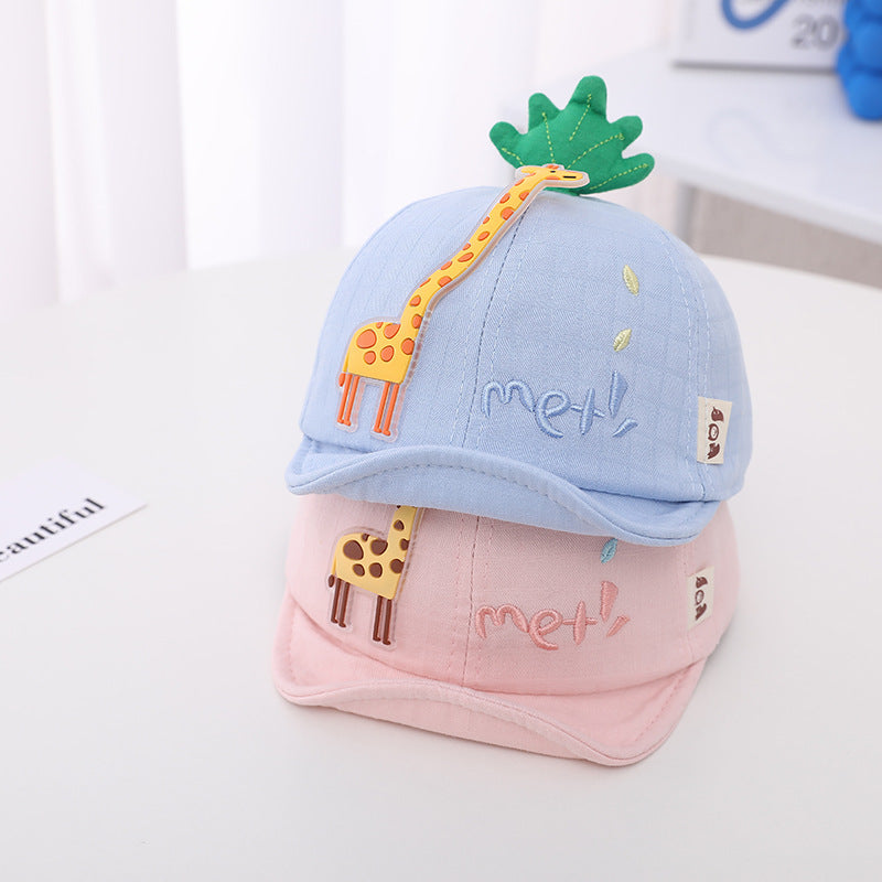 Giraffe Kids Baseball Cap