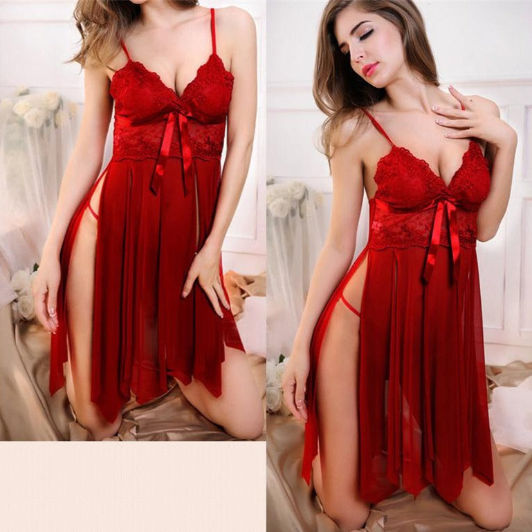 Perspective Gauze Fun Slit Underwear