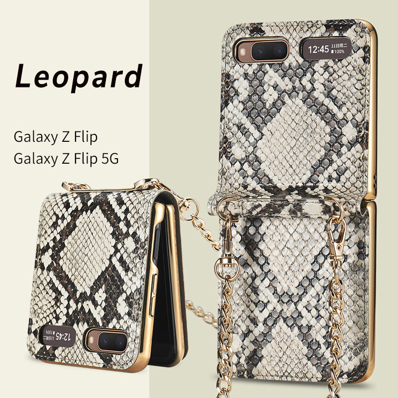 Corium Leather Makeup Diagonal Backpack Phone Case for Samsung Galaxy