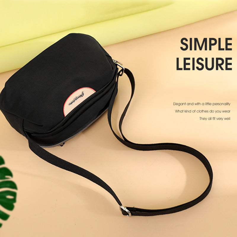 Oxford Waterproof Nylon Crossbody Shell Bag For Work and Daily