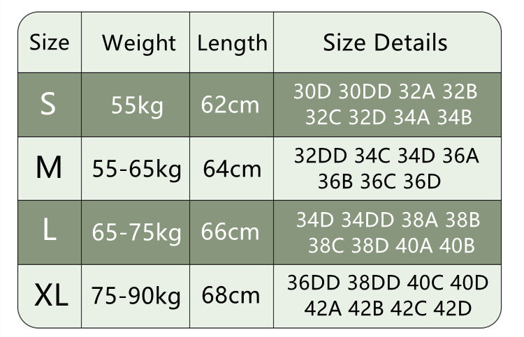 Large Size Long Vest Breast-Feeding Bra