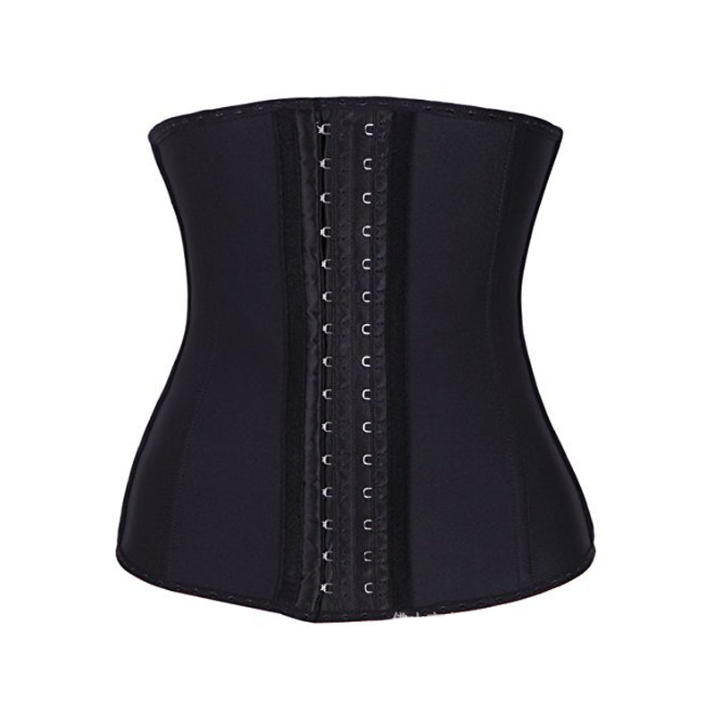 Three-layer Big Buckle 9 Steel Bone Rubber Corset