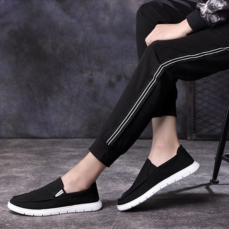 Men Canvas Shoes Breathable Sneakers