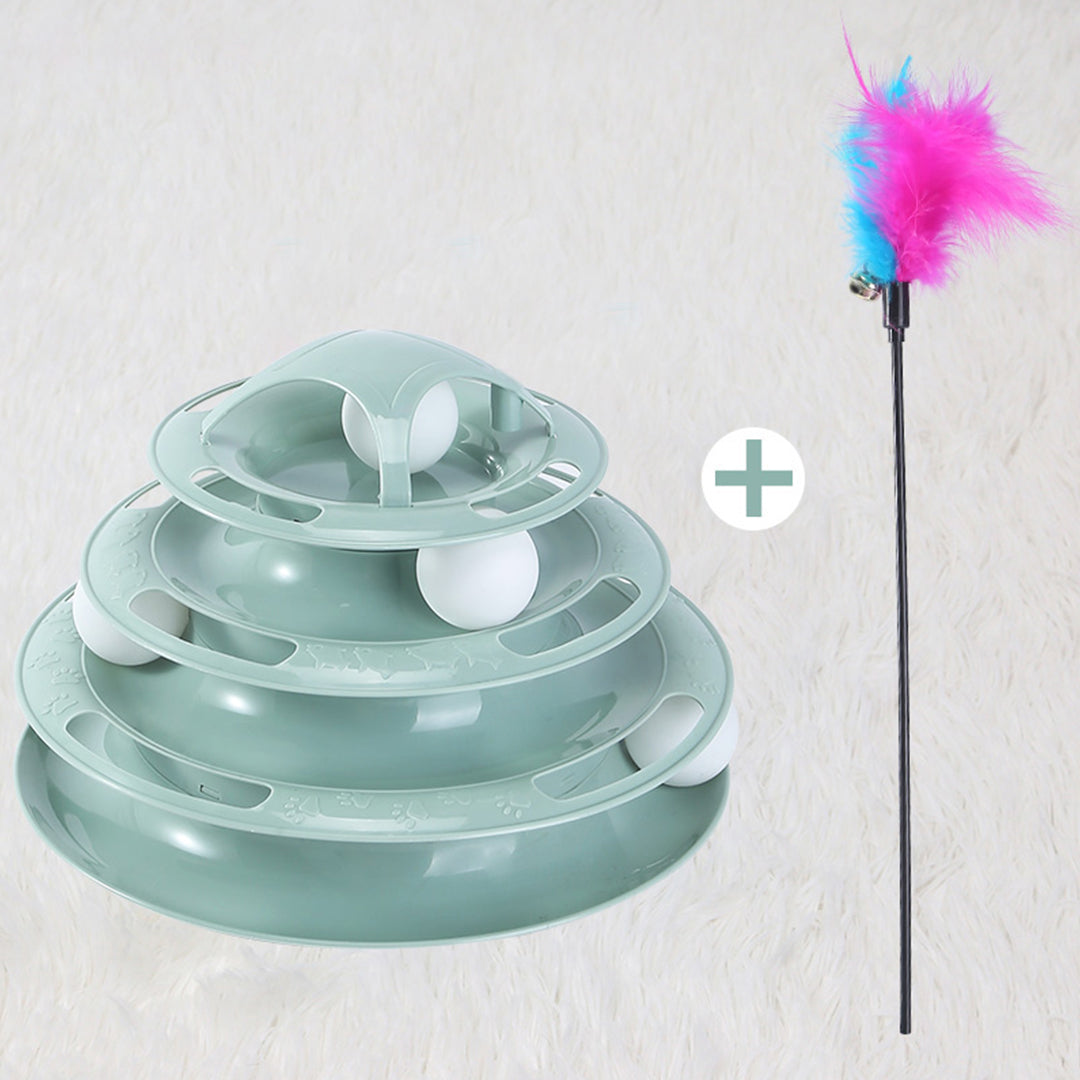 Cat Toys Turntable Ball Funny Cat Artifact