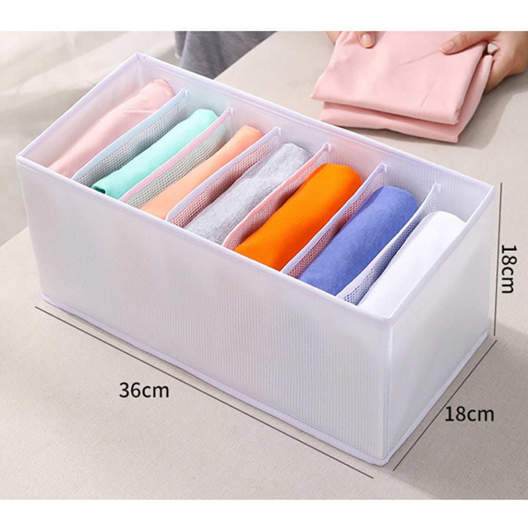 7 Cell Drawer Divider Storage Box